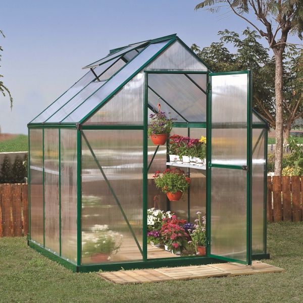 Palram - Canopia Mythos 6x6 Greenhouse - Green