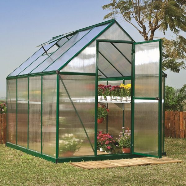 Palram - Canopia Mythos 6x8 Greenhouse - Green