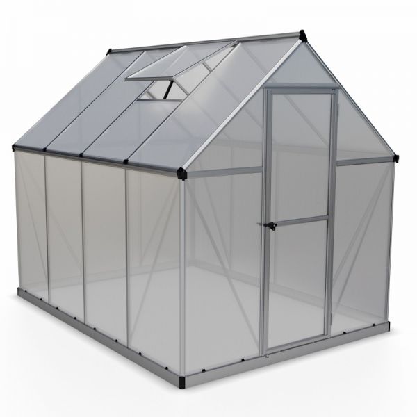 Palram - Canopia Mythos 6x8 Greenhouse - Silver