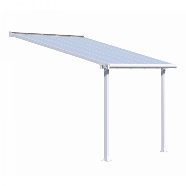 Palram - Canopia Olympia Patio Cover 3m x 3.05m White Clear