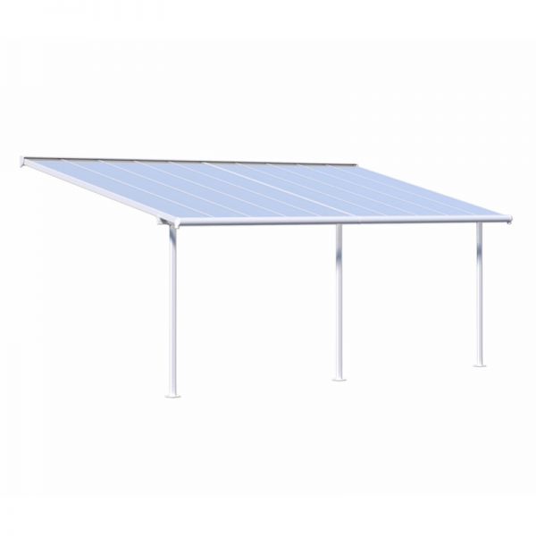 Palram - Canopia Sierra Patio Cover 3m x 6.10m White Clear