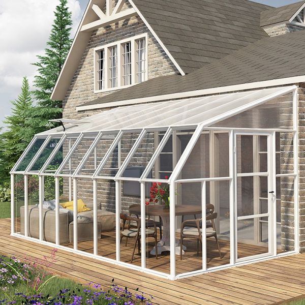 Palram - Canopia Sun Room Clear 8x16