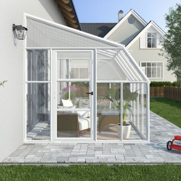 Palram - Canopia Sun Room Clear 8x8