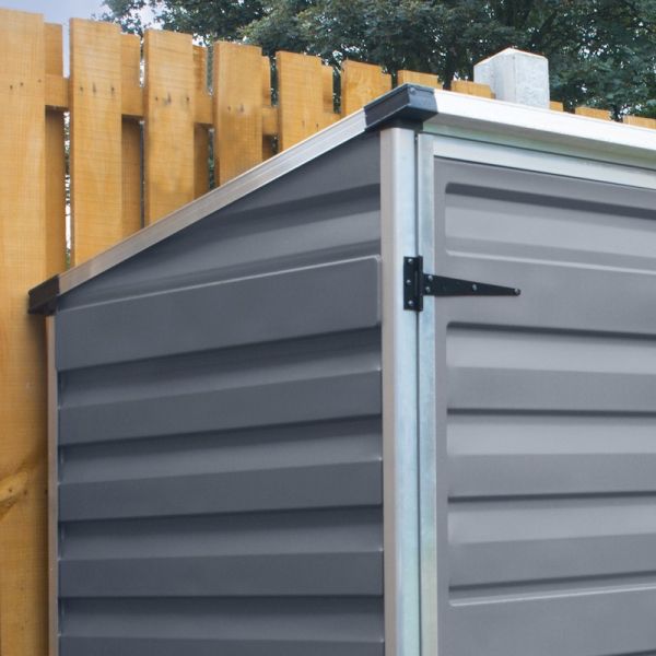 Palram - Canopia Voyager Dark Grey Plastic Shed
