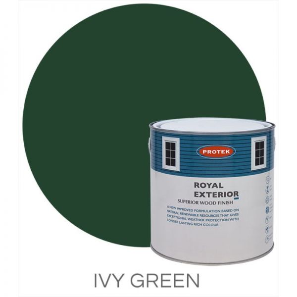 Protek Royal Exterior Wood Stain - Ivy Green 5 Litre