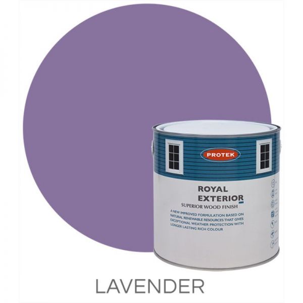 Protek Royal Exterior Wood Stain - Lavender 5 Litre