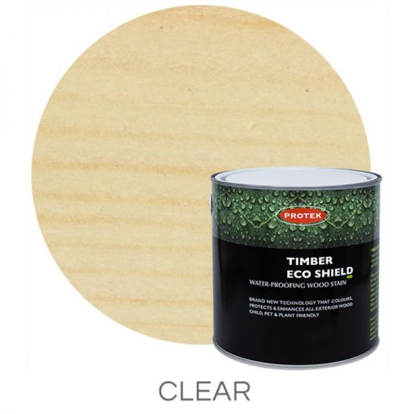 Protek Timber Eco Shield Treatment - Clear 1 Litre