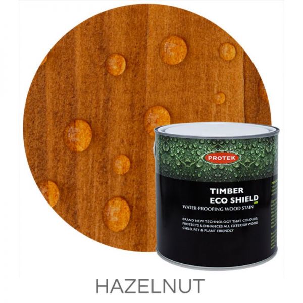 Protek Timber Eco Shield Treatment - Hazelnut 1 Litre
