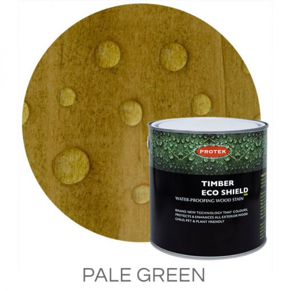 Protek Timber Eco Shield Treatment - Pale Green 1 Litre