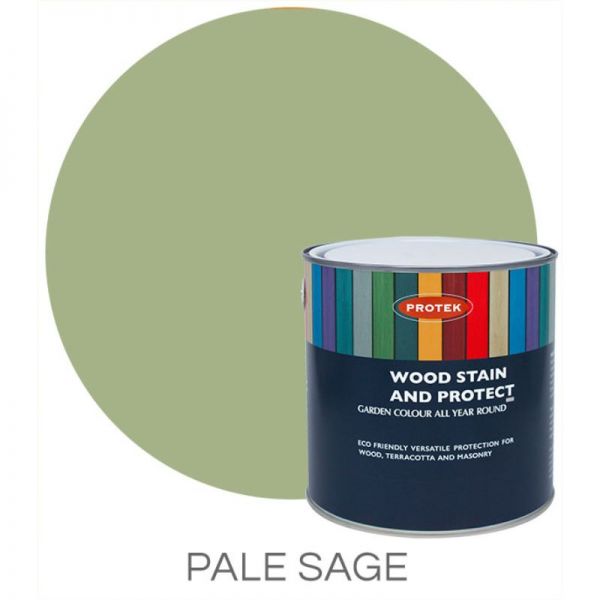 Protek Wood Stain & Protector - Pale Sage 1 Litre