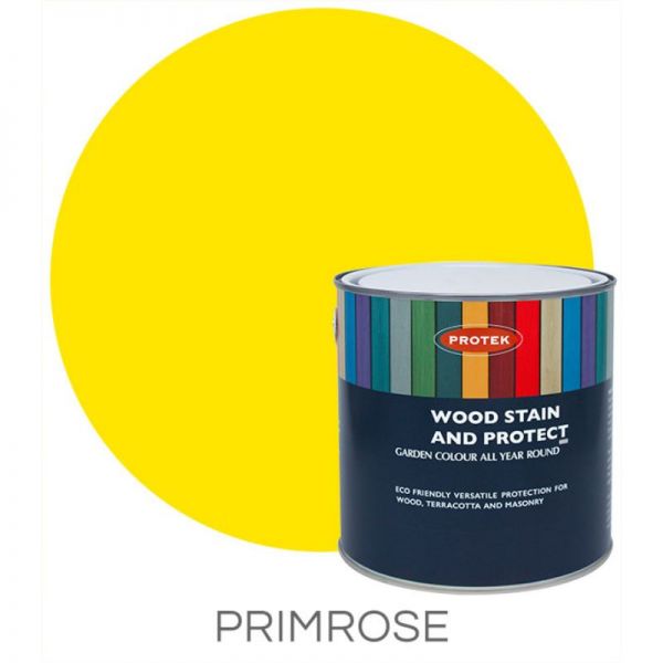 Protek Wood Stain &amp; Protector - Primrose 5 Litre - One Garden