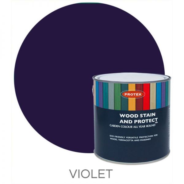 Protek Wood Stain & Protector - Violet 1 Litre