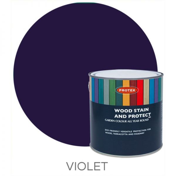 Protek Wood Stain & Protector - Violet 5 Litre