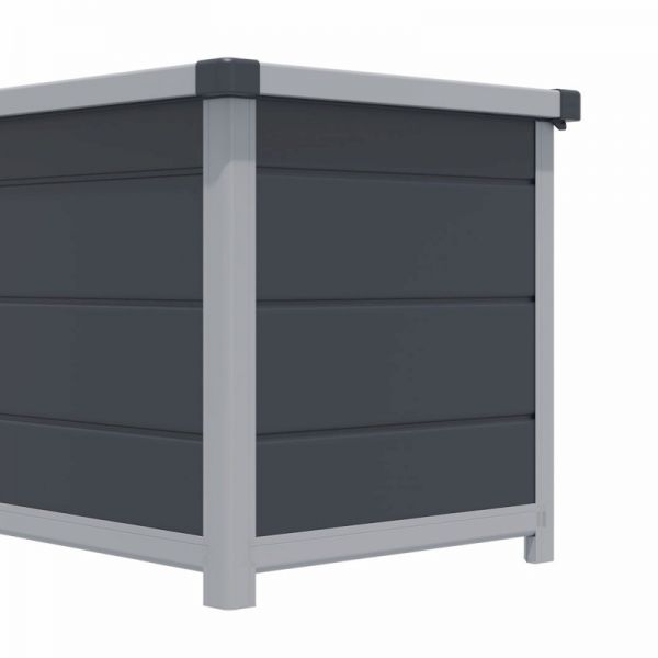 Rowlinson Airevale 4x2 Cushion Box - Dark Grey