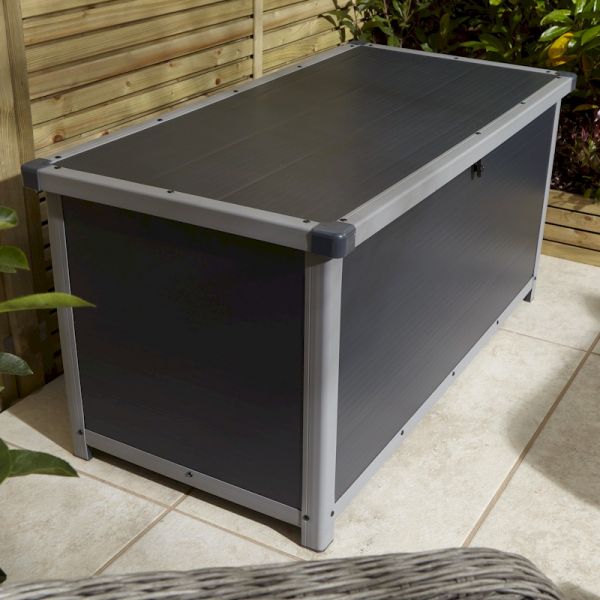 Rowlinson Airevale 4x2 Cushion Box - Dark Grey