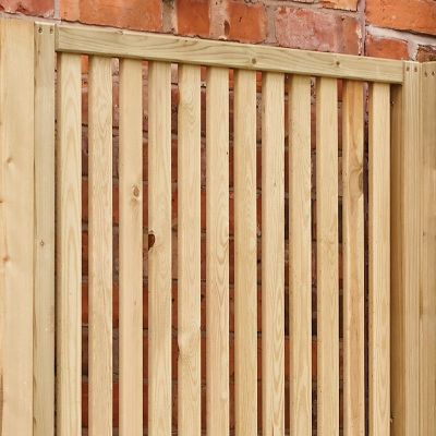 Rowlinson Garden Creations Vertical Slat Screen - 4 Pack