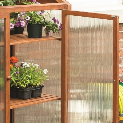 Rowlinson Hardwood Mini Greenhouse