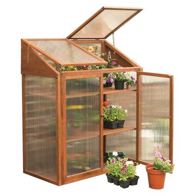 Rowlinson Hardwood Mini Greenhouse