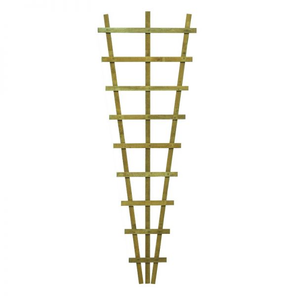 Rowlinson Heavy Duty Fan Trellis Pressure Treated 6ft x 2ft