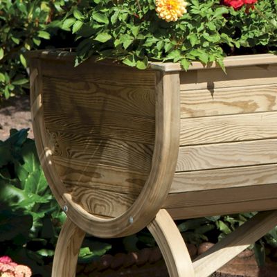 Rowlinson Marberry Barrel Planter