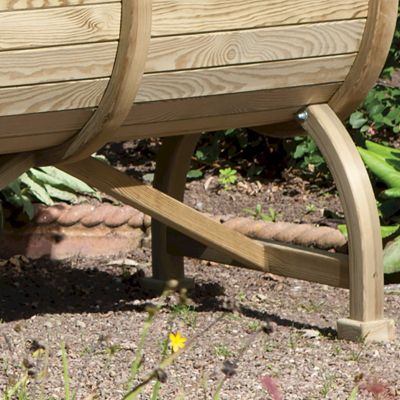 Rowlinson Marberry Barrel Planter