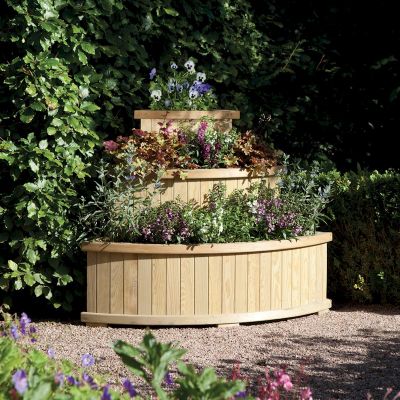 Rowlinson Marberry Corner Cascade Planter