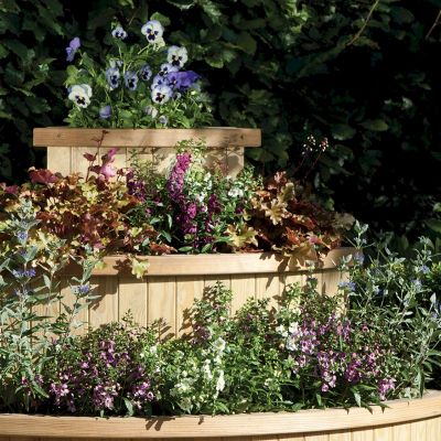 Rowlinson Marberry Corner Cascade Planter