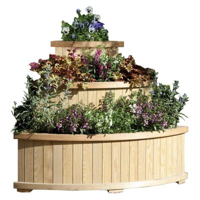 Rowlinson Marberry Corner Cascade Planter