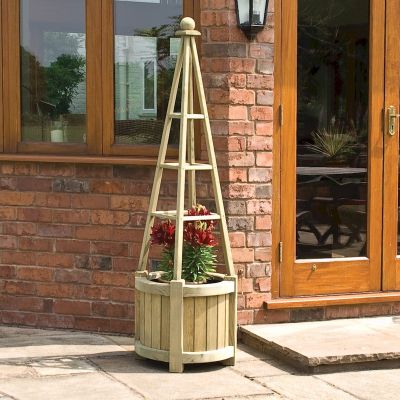 Rowlinson Marberry Obelisk Planter