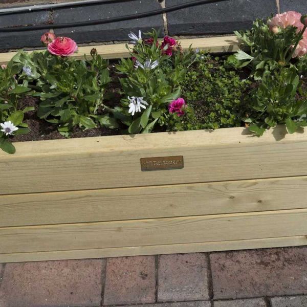 Rowlinson Marberry Trough Planter 1.5m