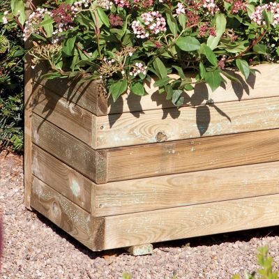 Rowlinson Rectangular Planter & Lattice