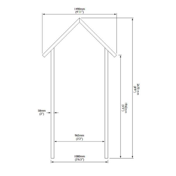 Rowlinson Rustic Arch