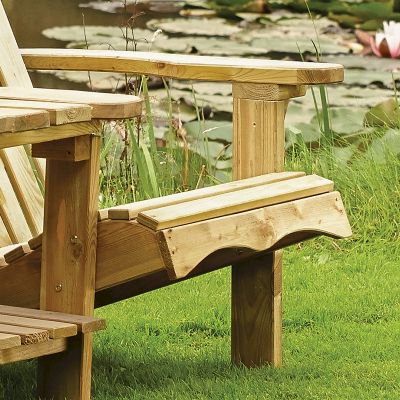 Rowlinson Softwood Adirondack Companion Seat