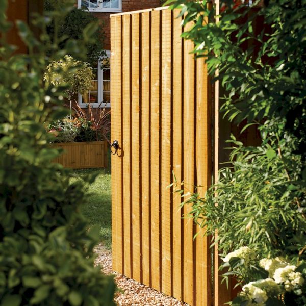 Rowlinson Vertical Board Gate Pressure Treated 6ft x 3ft