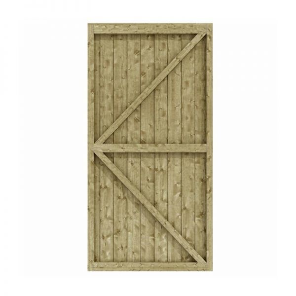 Rowlinson Vertical Board Gate Pressure Treated 6ft x 3ft