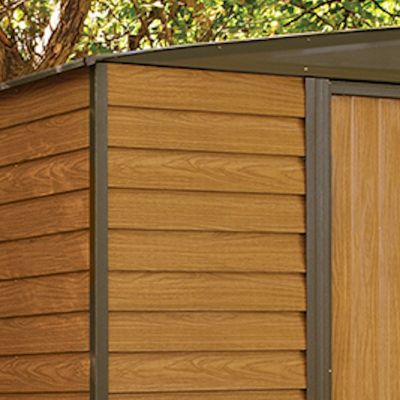 Rowlinson Woodvale Metal Apex Shed 10x12