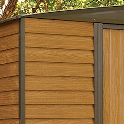 Rowlinson Woodvale Metal Apex Shed 10x6