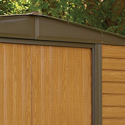 Rowlinson Woodvale Metal Apex Shed 10x6