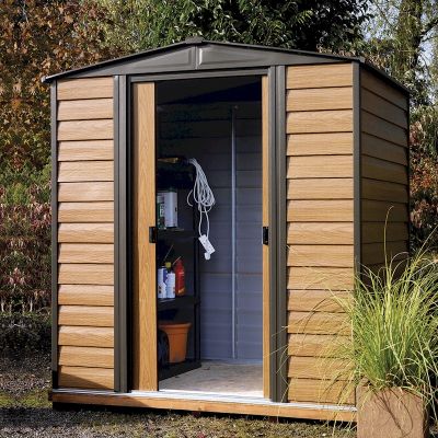 Rowlinson Woodvale Metal Apex Shed 6x5