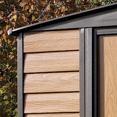 Rowlinson Woodvale Metal Apex Shed 6x5