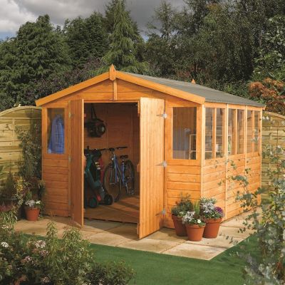 Rowlinson Workshop Shed 9x9 - One Garden