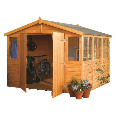 Rowlinson Workshop Shed 9x9