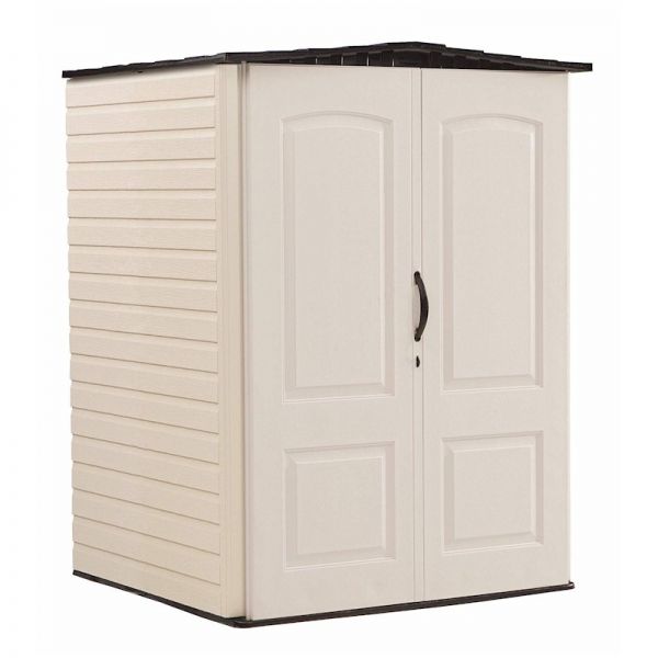 Rubbermaid 5x6 Heavy Duty Plastic Shed One Garden