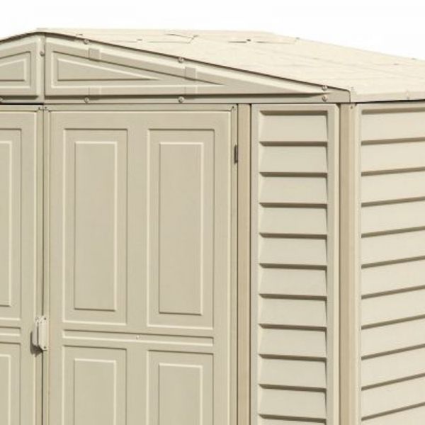 Saffron Vinyl Apex 8x5 Plastic Shed