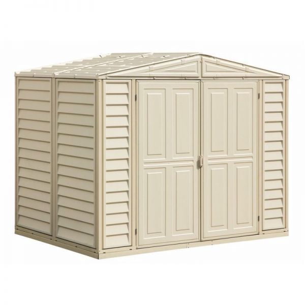 Saffron Vinyl Apex 8x5 Plastic Shed