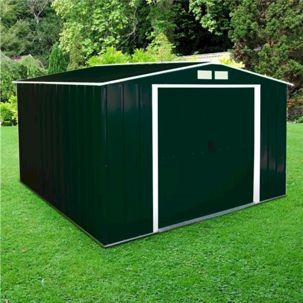 Sapphire Apex 10x10 Anthracite Metal shed