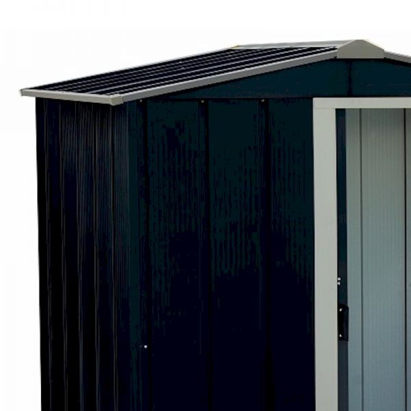 Sapphire Apex 5x4 Anthracite Metal shed