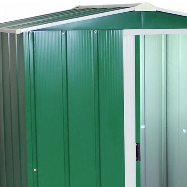 Sapphire Apex 5x4 Green Metal shed