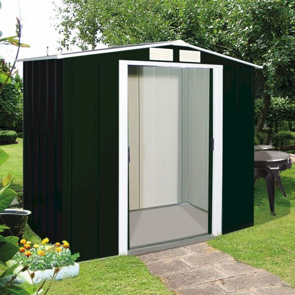 Sapphire Apex 6x4 Anthracite Metal shed