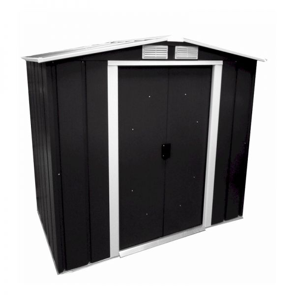Sapphire Apex 6x4 Anthracite Metal shed